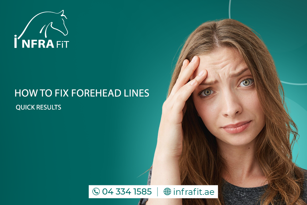 How to fix forehead lines