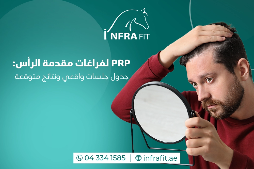 PRP لفراغات مقدمة الرأس
